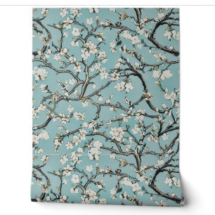 bord blauw, Klimt, Amandelboom, Kunst, Schilderen, Behang