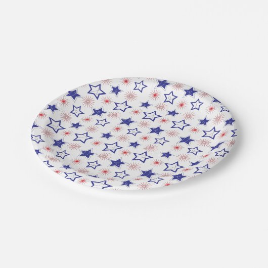 Bord blauw sterpapier (Gekanteld)