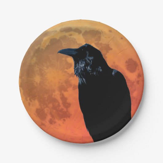 Bord Bloed Moon Raven (Voorkant)
