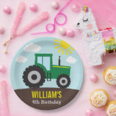 Bord boerderij Tractor Birthday Paper (Feest)