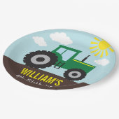 Bord boerderij Tractor Birthday Paper (Gekanteld)