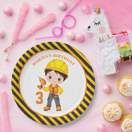 Bord bouwtong Birthday Party Paper (Feest)