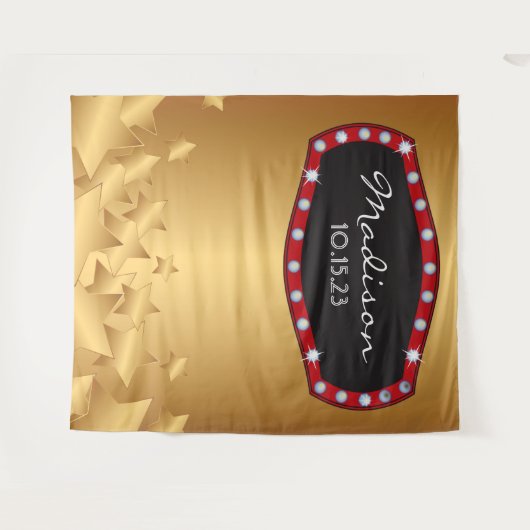 BORD BROADWAY MARQUEE Foto-achtergrond Wandkleed (Voorkant (horizontaal))