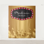 BORD BROADWAY MARQUEE Foto-achtergrond Wandkleed (Voorkant)