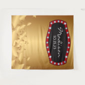 BORD BROADWAY MARQUEE Foto-Op-achtergrond Wandkleed (Voorkant (horizontaal))