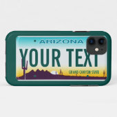 Bord cel-telefooncel van Arizona-licentie Case-Mate iPhone Case (Achterkant (horizontaal))