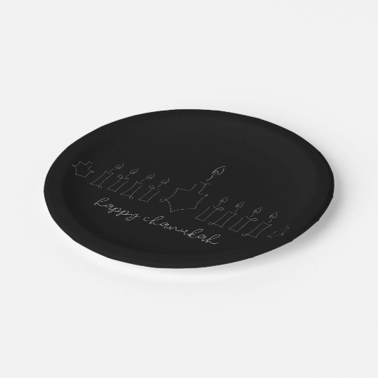 Bord Chanukah Paper (Gekanteld)