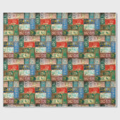 bord collectie achteraf cadeaupapier (Vlak)