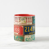 bord collectie met terugwerkende kracht mok (Midden)