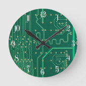 Bord computergeheugen ronde klok (Voorkant)