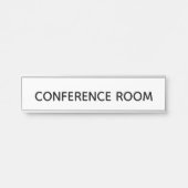 bord "Conferentiekamer" Deuren Deurbordje (Voorkant)