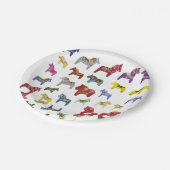 Bord Dala-paard van Artiest (Gekanteld)