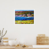 Bord de mer en Bretagne sud Poster (Keuken)