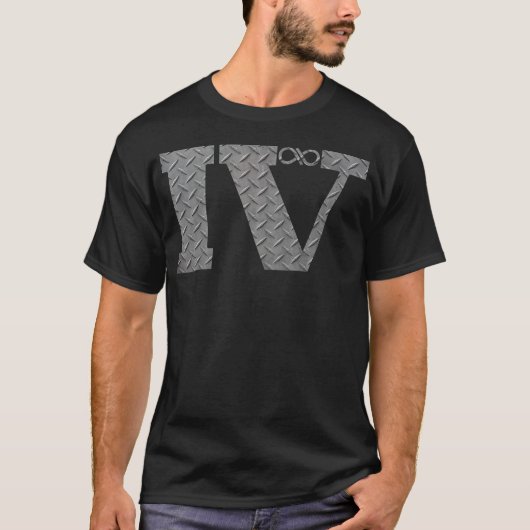 Bord diamantstaal t-shirt (Voorkant)