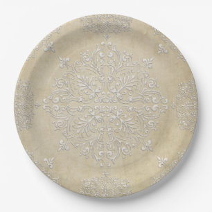 Bord Diamond Damask Lace Paper