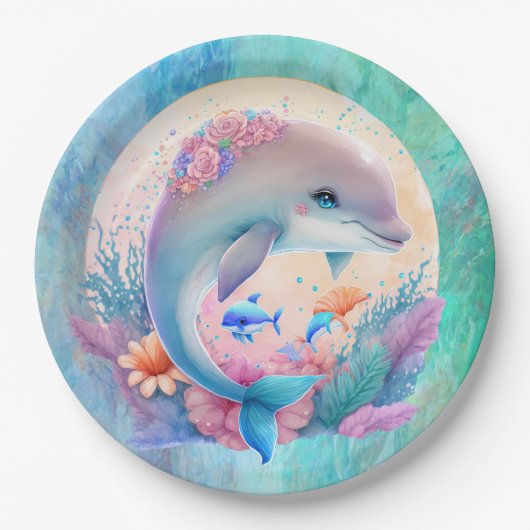 Bord Dolphin Party (Voorkant)