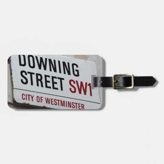 Bord Downing Street Bagagelabel (Voorkant horizontaal)