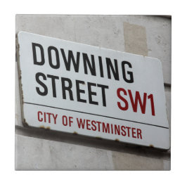 Bord Downing Street Tegeltje