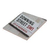 Bord Downing Street Tegeltje (Zijkant)