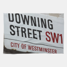 Bord Downing Street Theedoek