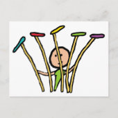 Bord draaien briefkaart (Voorkant)