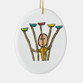 Bord draaien keramisch ornament (Rechts)