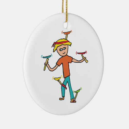 Bord draaien keramisch ornament (Rechts)