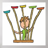 Bord draaien poster (Voorkant)