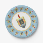 Bord Dreidels Paper (Voorkant)