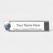 Bord Endeavant Desk/Wall-naam Bureau Naambordje (Voorkant)