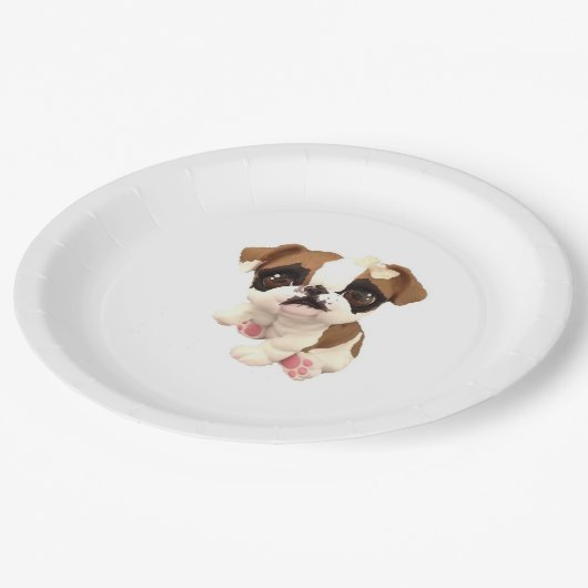 Bord Engels bulldog Paper (Gekanteld)