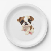 Bord Engels bulldog Paper (Voorkant)