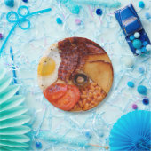 Bord Engelse ontbijtpapierpartij (Feest)