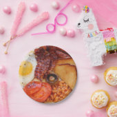 Bord Engelse ontbijtpapierpartij (Feest)