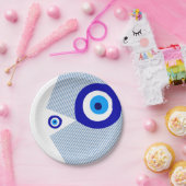 bord "Evil Eye" papier (Feest)