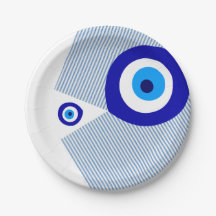 bord "Evil Eye" papier