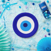 bord "Evil Eye" papier (Feest)