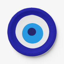 bord "Evil Eye" papier