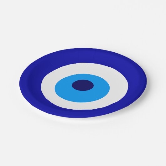 bord "Evil Eye" papier (Gekanteld)