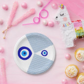 bord "Evil Eye" papier (Feest)