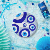 bord "Evil Eye" papier (Feest)
