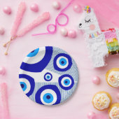 bord "Evil Eye" papier (Feest)
