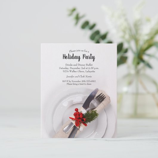 Bord feestdagen voor kerstfeestdagen in het  (Staand voorkant)