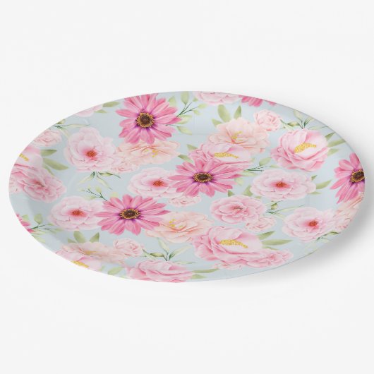 Bord Floral Paper (Gekanteld)