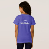 Bord Game Crew White Lijst Girls Shirt (Achterkant volledig)