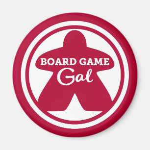 Bord Game Gal White Lijst Magnet