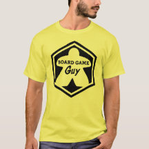 Bord Game Guy Black Lijst Mannen Shirt