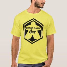 Bord Game Guy Black Lijst Mannen Shirt