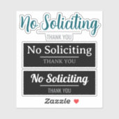Bord 'Geen Colportage' voordeur Sticker (Vel)