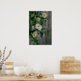 Bord Gele Petunia's Poster